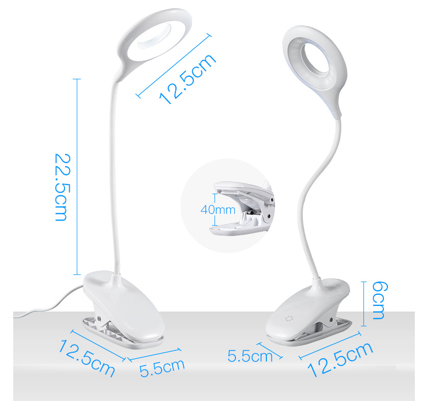 Lampe flexible à pince - TensyLight