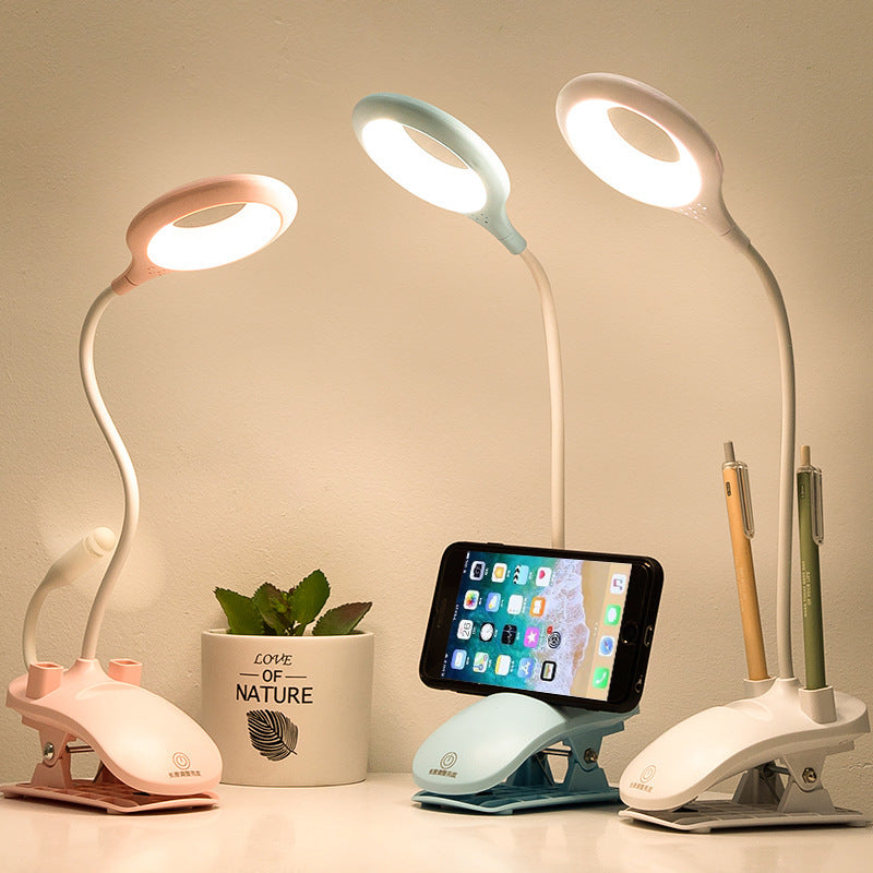 Lampe de Bureau Pliable Rechargeable avec Pince - TensyLight