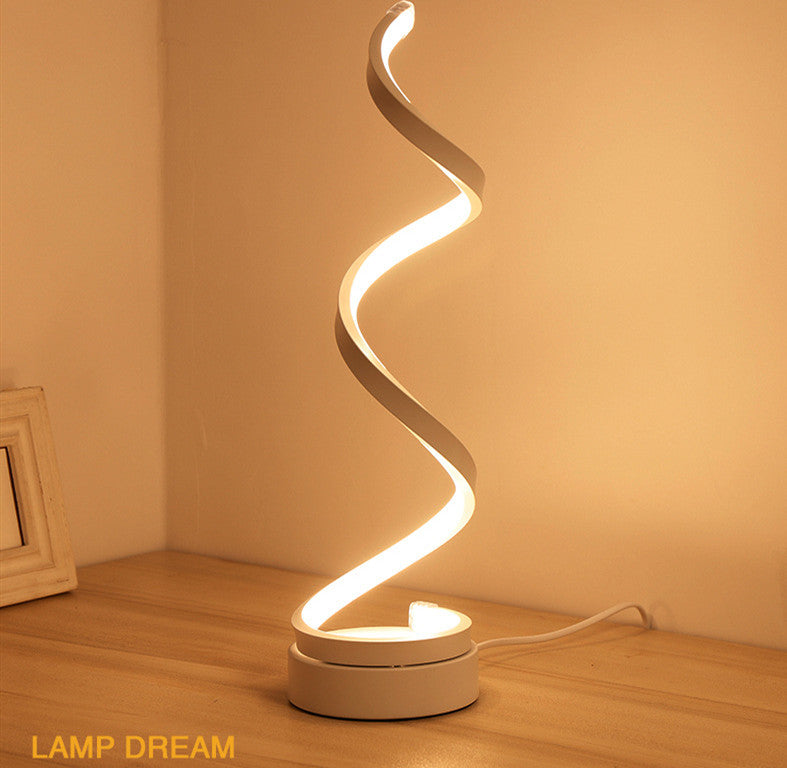 Lampe Contemporaine Hélicoïdale - TensyLight