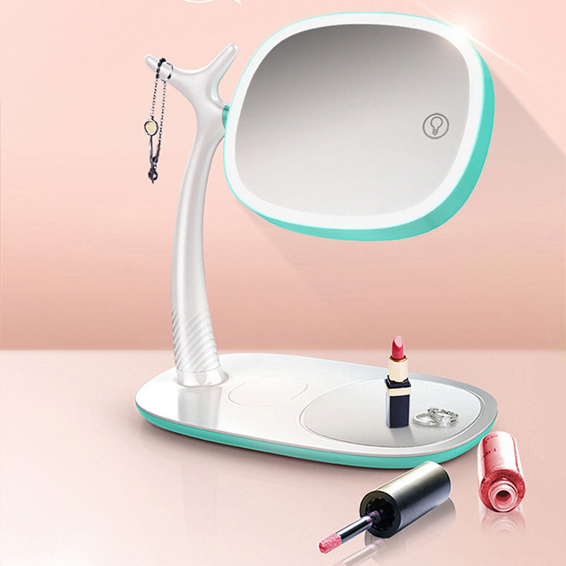 Miroir de Maquillage LED Rotatif Double Face - TensyLight