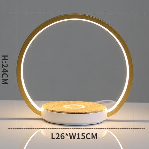 Cercle Lumineux avec Charge à Induction - TensyLight