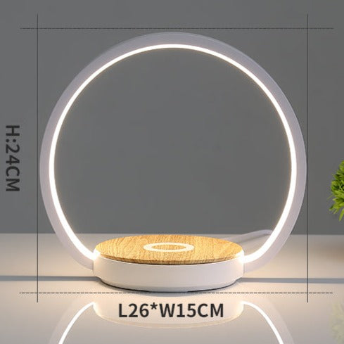 Cercle Lumineux avec Charge à Induction - TensyLight