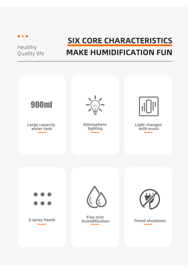 Humidificateur Ambiant Nouvelle Génération - TensyLight