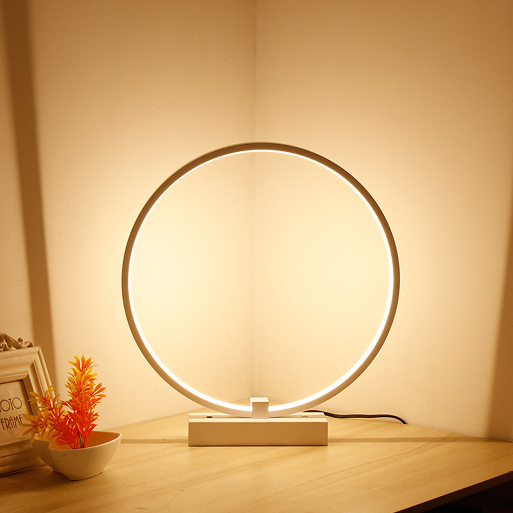 Lampe de chevet design circulaire moderne style scandinave - TensyLight