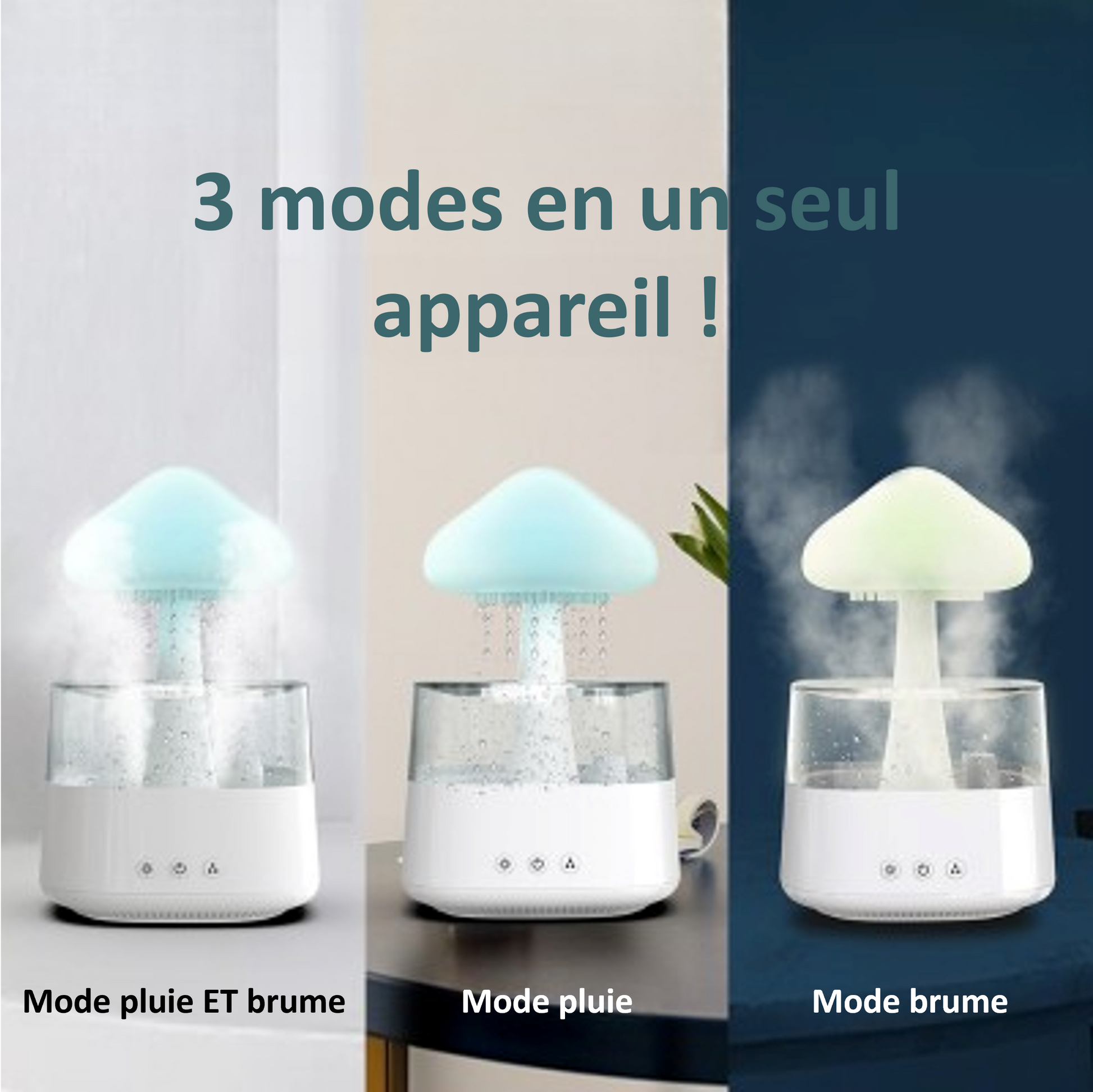 Humidificateur au nuage lumineux - TensyLight