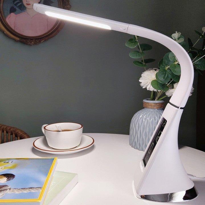 Lampe de bureau multifonctionnelle blanche - TensyLight