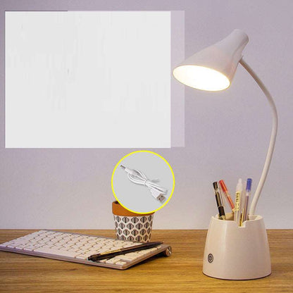 Lampe de Bureau Rechargeable avec Support Stylo et Éclairage LED - TensyLight