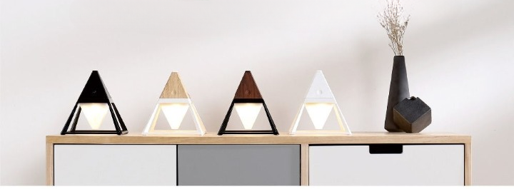 Lampe Pyramide Tactile Rechargeable - TensyLight