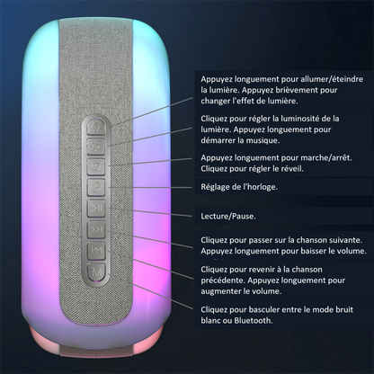 Lumière d'ambiance intelligente RGB coquillage - TensyLight