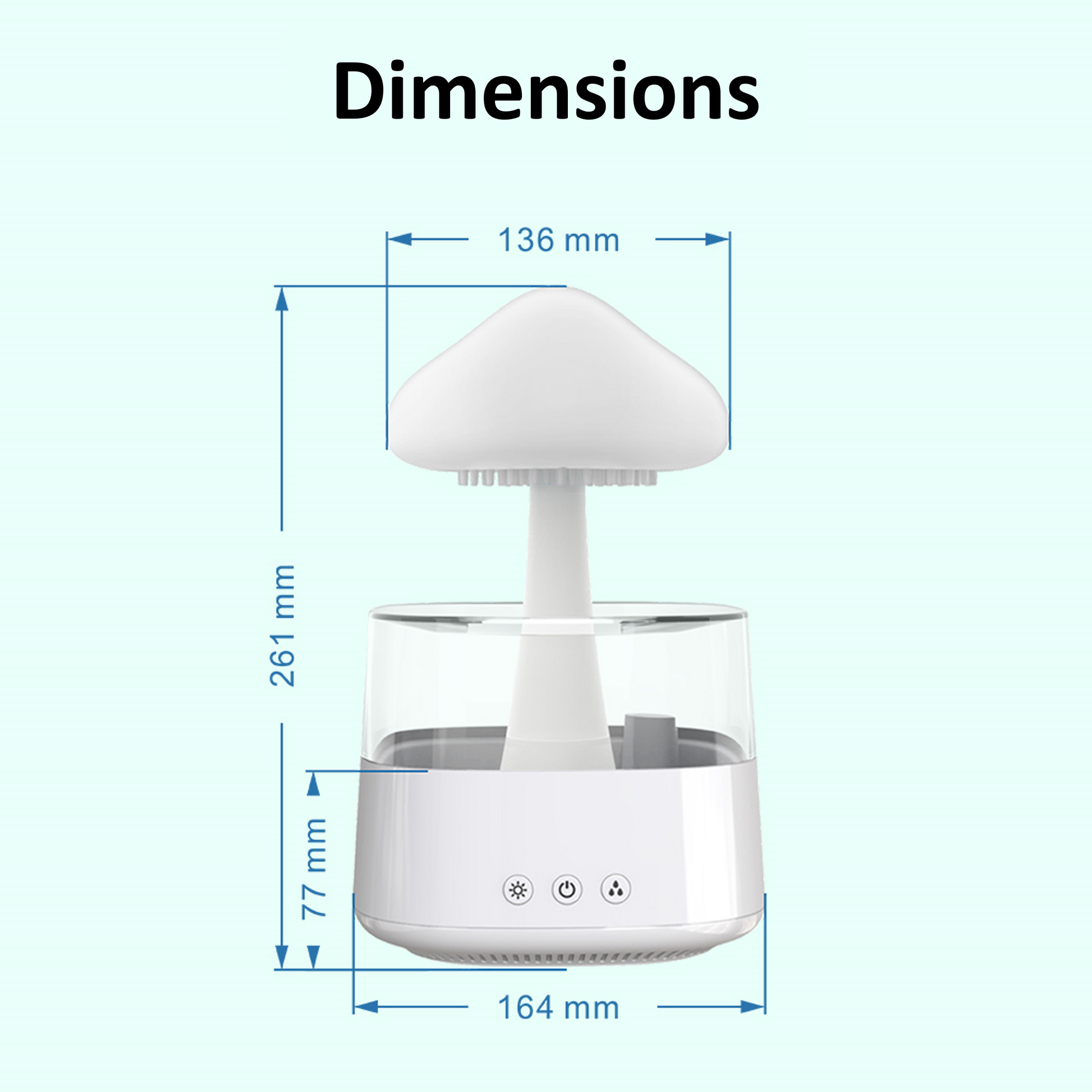 Humidificateur au nuage lumineux - TensyLight