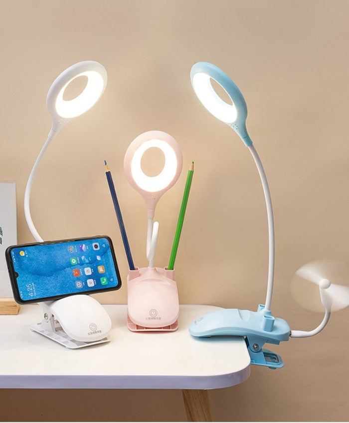 Lampe de Bureau Pliable Rechargeable avec Pince - TensyLight