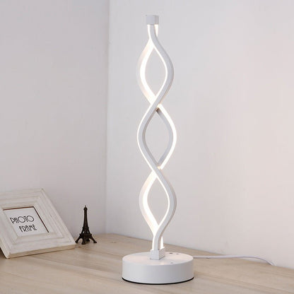 Lampe à poser décorative en spirale style scandinave - TensyLight