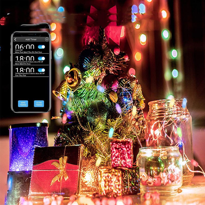 Guirlande lumineuse de Noël avec contrôle via une application - TensyLight