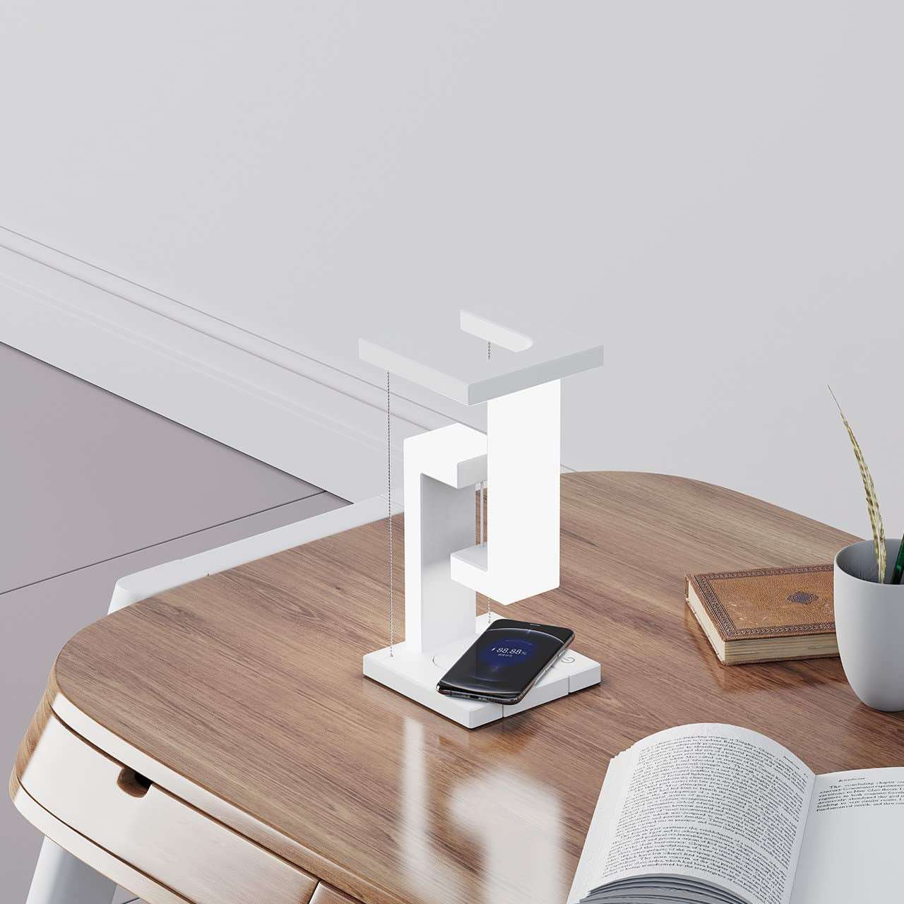 Lampe Antigravité USB avec chargeur induction - TensyLight