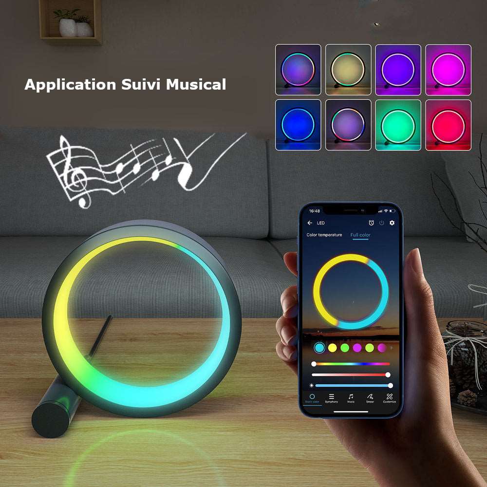 Lampe d'Ambiance LED Musicale Intelligente - TensyLight